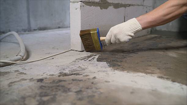 SJ Waterproofing Pros Interior Drainage System coverage map for Lakeland, MI and surrounding area
